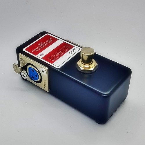 XLR Permanent Mute Popless Switch with Phantom Powered LED